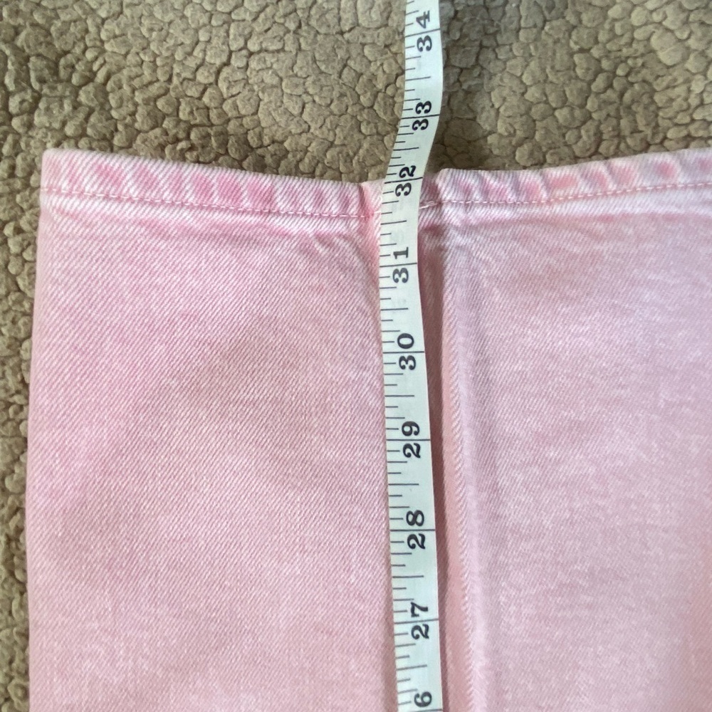 NWT Good American ‘90’s Rose Quartz Relaxed Jeans Sz: 6/28 inseam: 32” - Picture 8 of 11